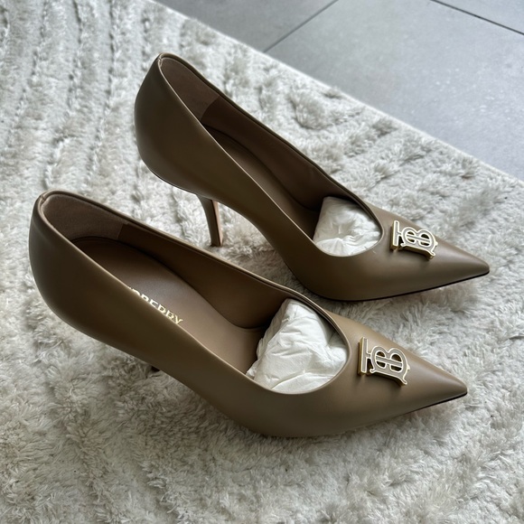 Burberry Ezra Pump 100 - Picture 1 of 7